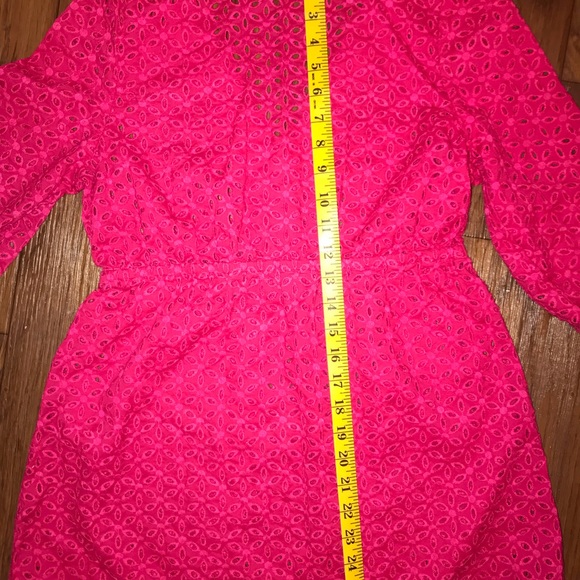 🌺 NWOT Cynthia Rowley Eyelet Tunic Cover Up - Picture 2 of 3